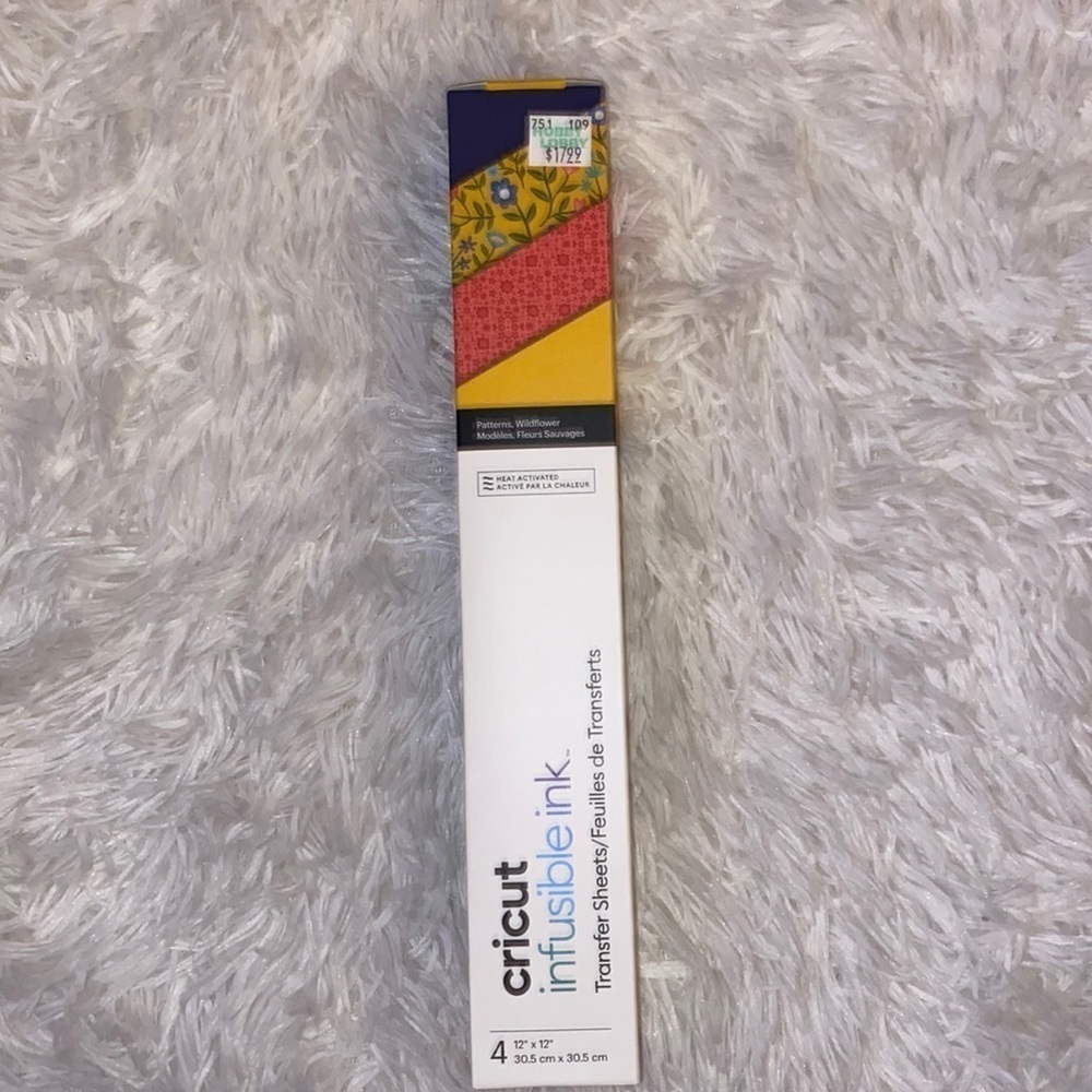 NWT cricut infusible ink wildflower